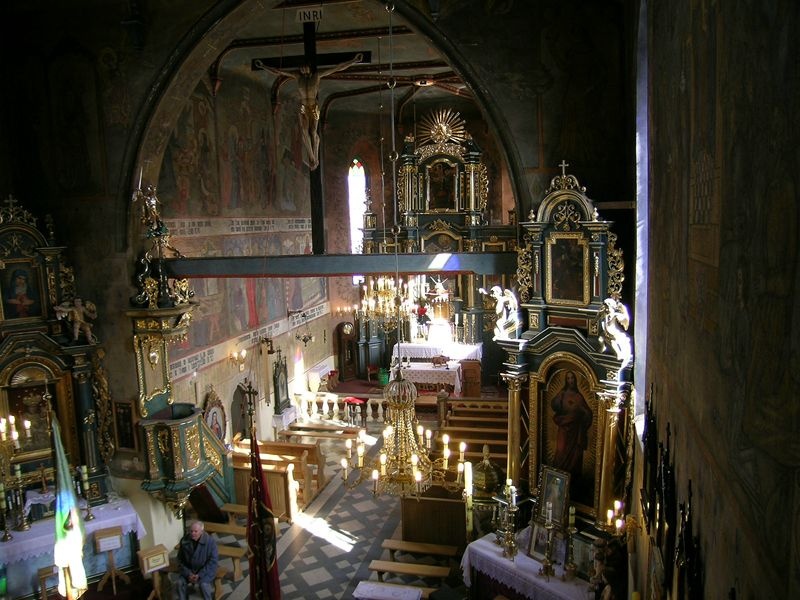 kościół w Połomii