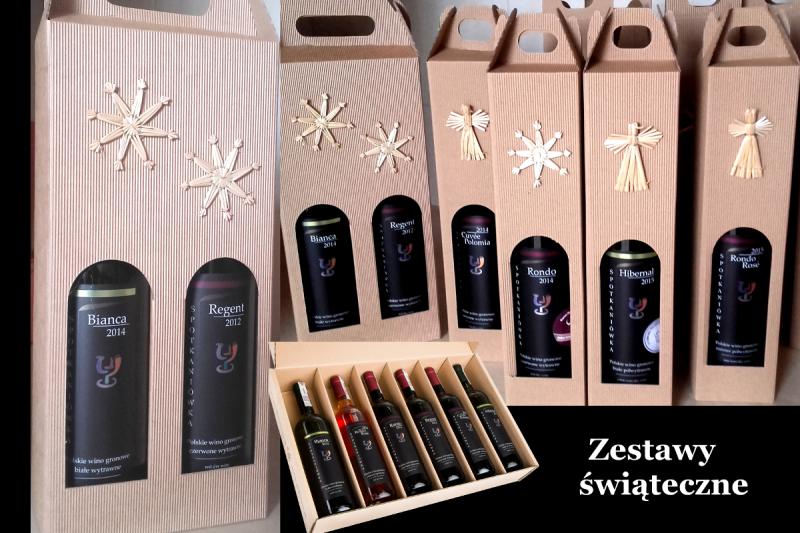 zestawy win świąteczne